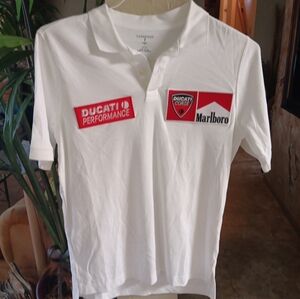 Lands End marlboro ducati polo